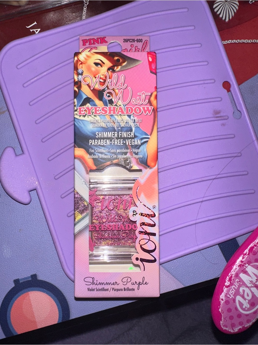 Too Faced Wild West Shimmer Purple Eyeshadow